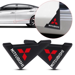 [พร้อมส่ง] 2 ชิ้น ต่อชุด  ฝาครอบมุมประตูรถยนต์ กันรอยขีดข่วน สําหรับ Mitsubishi Xpander ASX challenger Triton storm Mirage G4