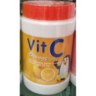 วิตามินซี vitamin C 25 มก. 1 ขวด บรรจุ 1000 เม็ด