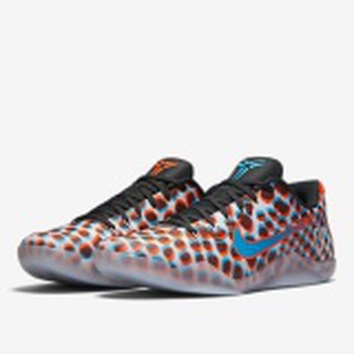 NIKE รองเท้าบาสเกตบอลผู้ชาย NIKE Kobe XI 3D ลิขสิทธิ์แท้ สี Cool Grey/Chlorine Blue/Anthracite 836183-084