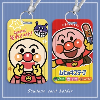 Anpanman การ์ตูนนักเรียน เลื่อน ปกใส่บัตร อาหาร การ์ดรถบัส บัตรประชาชน เคสป้องกัน เข้าถึง ควบคุม มหาวิทยาลัย การ์ด