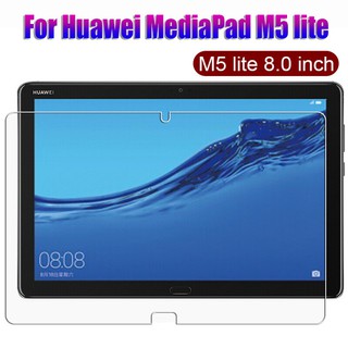 ฟิล์มกระจกนิรภัยสำหรับ Huawei Mediapad Media pad M5 lite Tablet ตัวป้องกันหน้าจอ