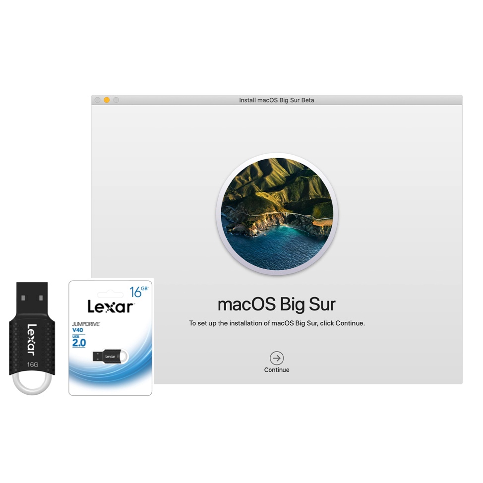 ภาพหน้าปกสินค้าUSB แมค OS Installer ตัวติดตั้ง แมค OS จากร้าน jummoung บน Shopee