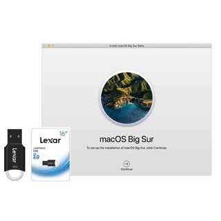ภาพขนาดย่อของภาพหน้าปกสินค้าUSB แมค OS Installer ตัวติดตั้ง แมค OS จากร้าน jummoung บน Shopee