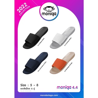 รองเท้าแตะแบบสวม MONOBO รุ่น Moniga 4.4 รองเท้าแตะสำหรับผู้หญิง พื้นบางนิ่ม ใส่สบาย