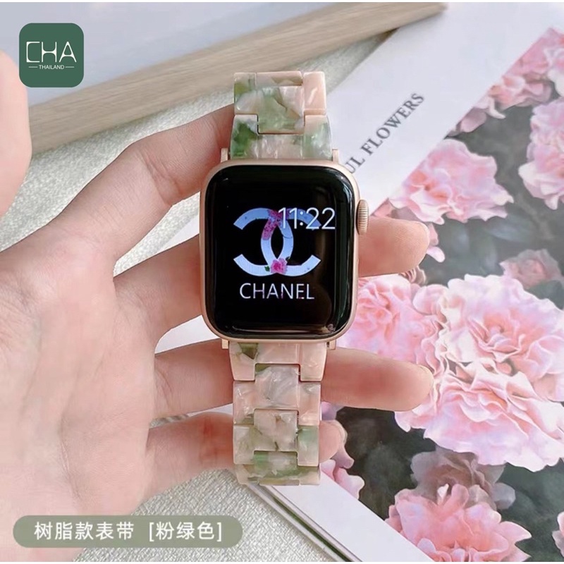 สายหินอ่อน-สาย-watch-7-6-5-watch-หน้าปัด-41มม-44-45มม-40-41-มม-38-มม-สีใหม่-ปรับได้-สายนาฬิกา-smart-watch