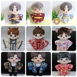 🎎พร้อมส่ง🎎 ชุดตุ๊กตา 20cm 15cm กิโมโน ยูกะตะ ฮากามะ hanfu ชุดจีนโบราณ เซียวจ้าน หวังอี้ป๋อ ป๋อจ้าน