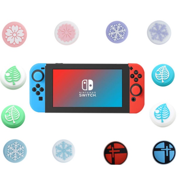 nintendo-switch-lite-พร้อมส่ง-ซิลิโคน-หุ้มปุ่ม-อนาลอค-เคส-จอยคอน-thumb-grip-silicone-joy-con