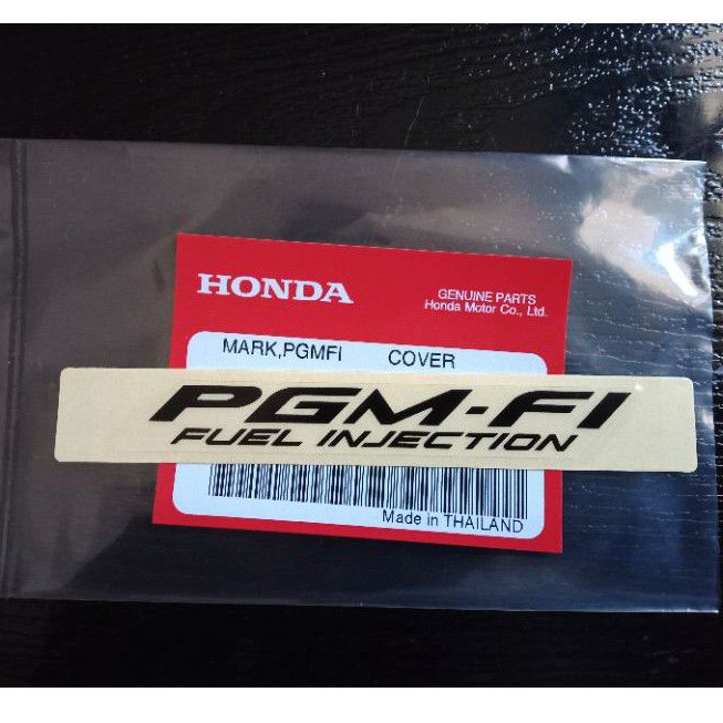 สติ๊กเกอร์ฮอนด้า PGM-FI สติกเกอร์แท้ศูนย์ | Shopee Thailand
