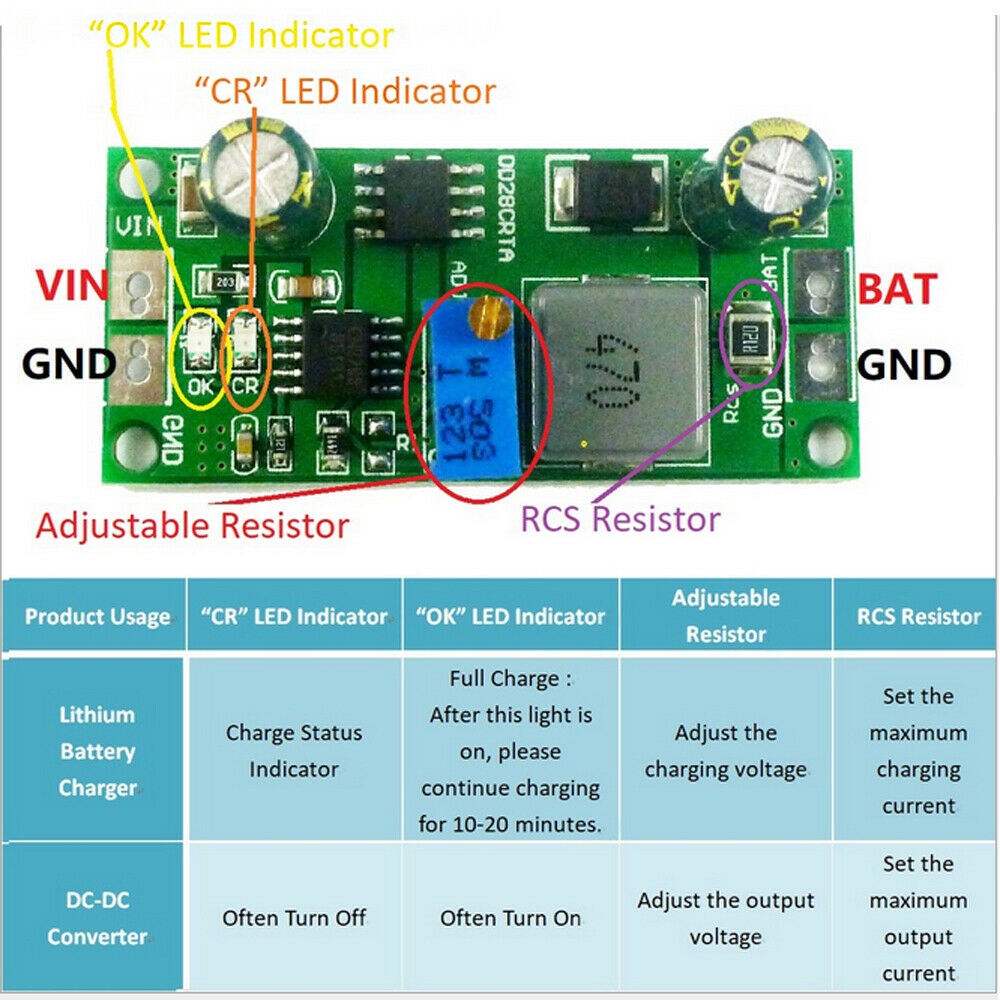 diymore-1a-3-7-18-5v-dd28crta-บอร์ดชาร์จแบตเตอรี่ลิเธียมลิเธียม-lifepo4