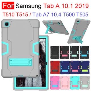 เคสแท็บเล็ตกันกระแทกทนทานทนทานสําหรับ Samsung Tab A 10.1 2019 T510 T515 Tab A7 10.4 2020 Sm T500 T505