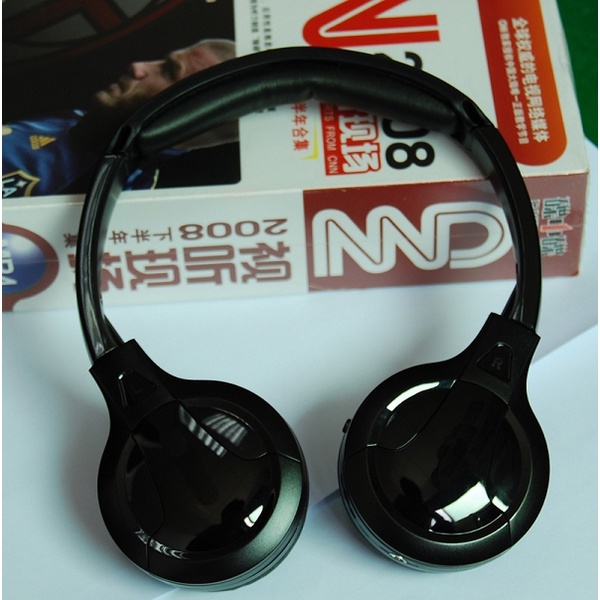 IR Infrared Wireless headphone Stereo Foldable Car Headset Earphone