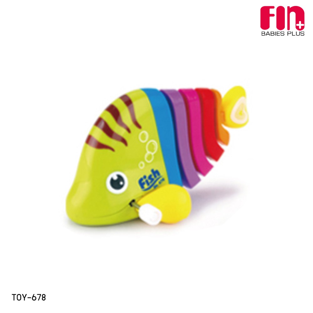 fin-ของเล่นไขลานรูปปลา-รุ่น-toy-678-ของเล่นเด็ก-ของเล่นไขลาน-ไขลาน-แบบคละสี