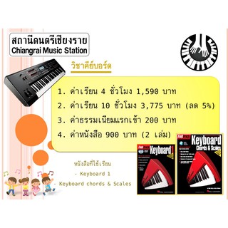 คอร์สเรียนดนตรี วิชา คีย์บอร์ด ( Keyboard Course ) ของ สถานีดนตรีเชียงราย (Chiangrai Music Station)