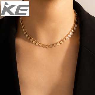 Simple Jewelry Shell Metal Necklace Geometric Chain Clavicle Chain for girls for women low pr