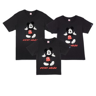 Disney Mickey Mouse Family T-Shirt - เสื้อยืดครอบครัวมิกกี้เมาส์ครอบครัว สินค้าลิขสิทธ์แท้100% characters studio