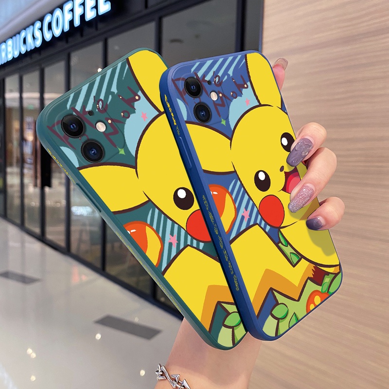 เคสโทรศัพท์ซิลิโคน-แบบนิ่ม-กันกระแทก-ลายการ์ตูนปิกาจู-สําหรับ-samsung-a80