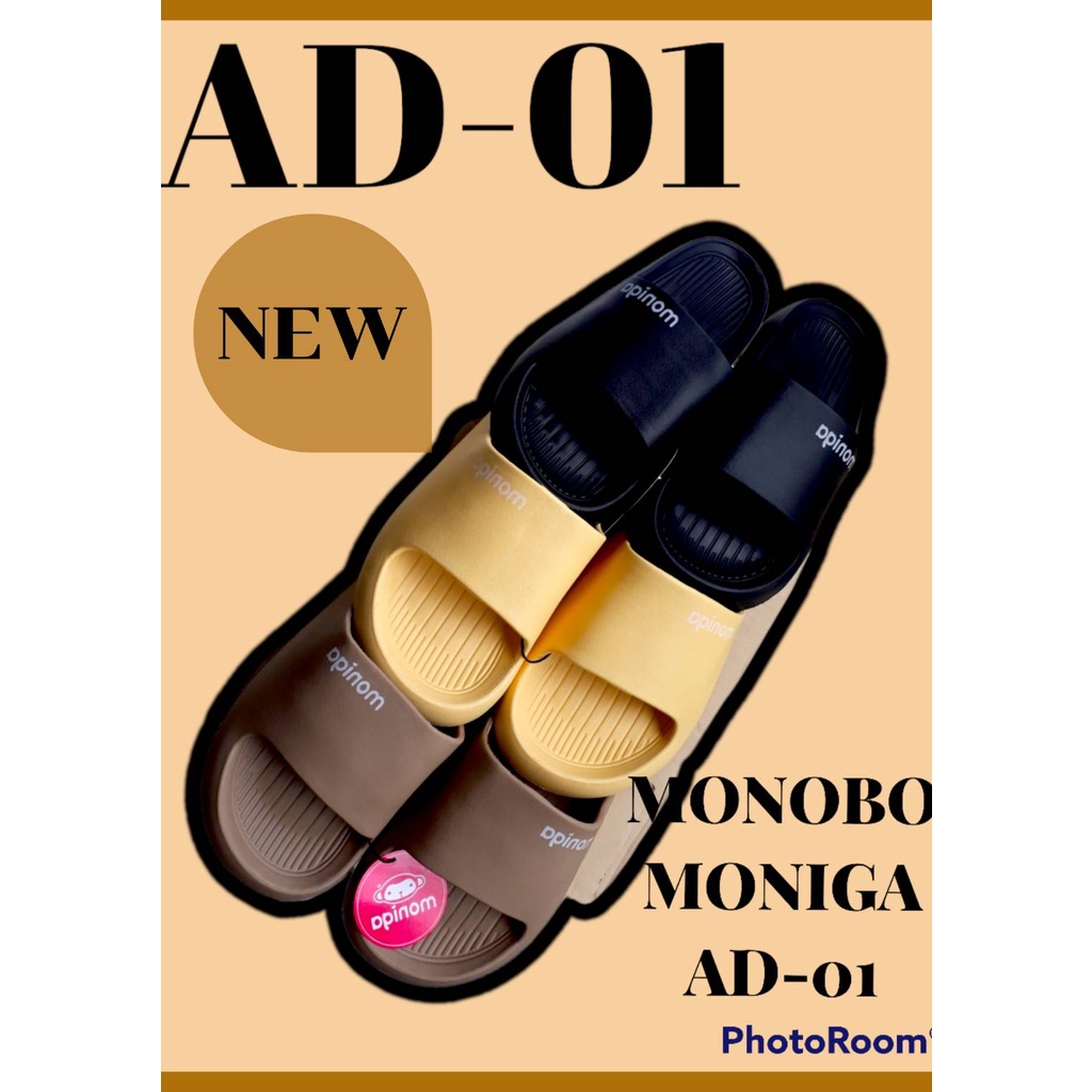 รองเท้าแตะแบบสวม-monobo-รุ่น-moniga-ad-01-ของแท้100