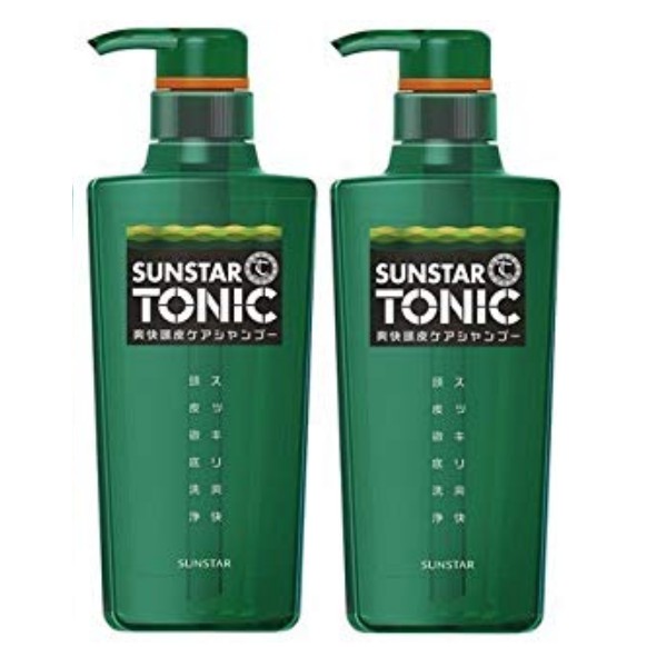 sunstar-แชมพู-บำรุงหนังศีรษะ-ซันสตาร์-โทนิค-รีเฟรชชิ่ง-สกัลป์-แคร์-ปราศจากซิลิโคน-สำหรับผมมัน-ชุดละ-2-ขวด-ขวดละ-480-มิลล