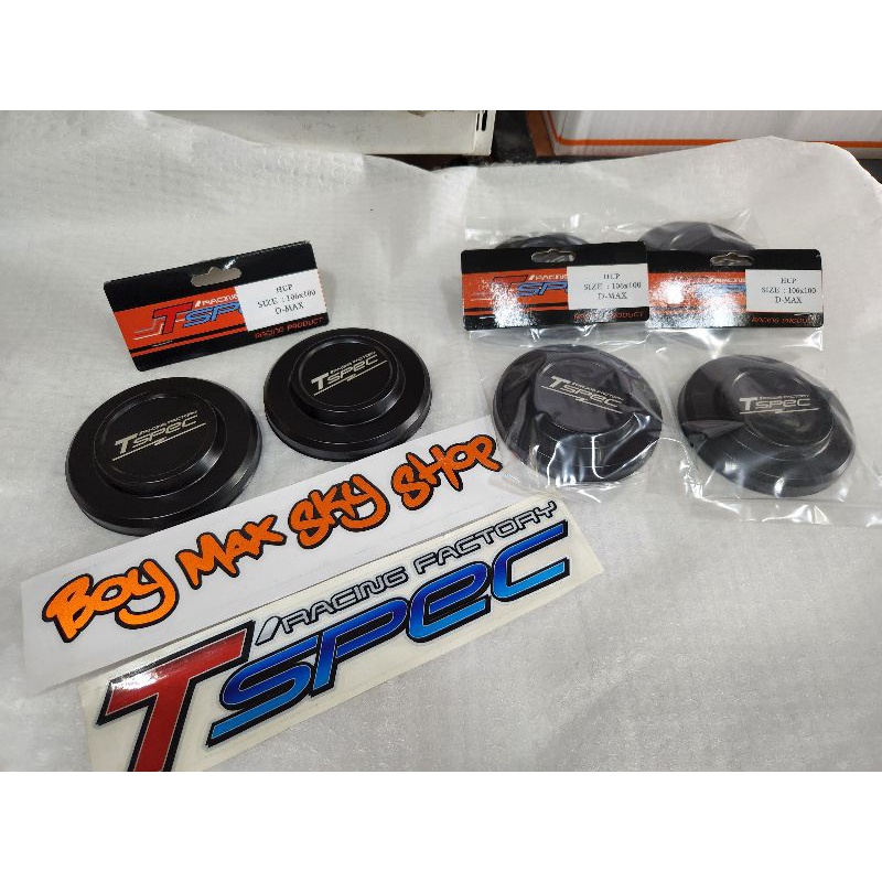 ฝาครอบดุมล้อหลัง-tspec-สำหรับรถตัวเตี้ยที่ใส่ล้อ6รู-เเละรถตัวสูง-d-max-เเละ-mu