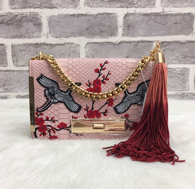 กระเป๋า ALDO EMBROIDERY BAG Shopee Thailand