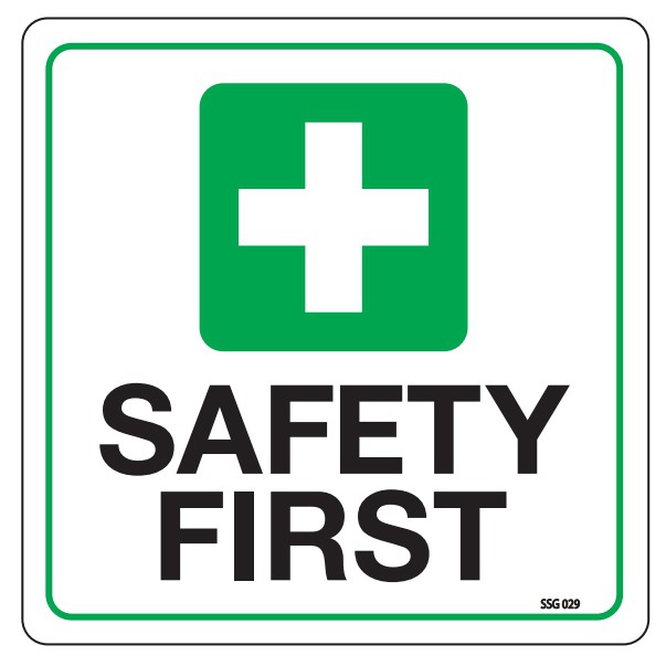 ป้ายSAFTY FIRST size10x10cm. | Shopee Thailand