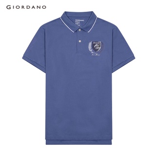 สินค้า GIORDANO เสื้อโปโลผู้ชาย Men\'s Fantasy Polo 01012232