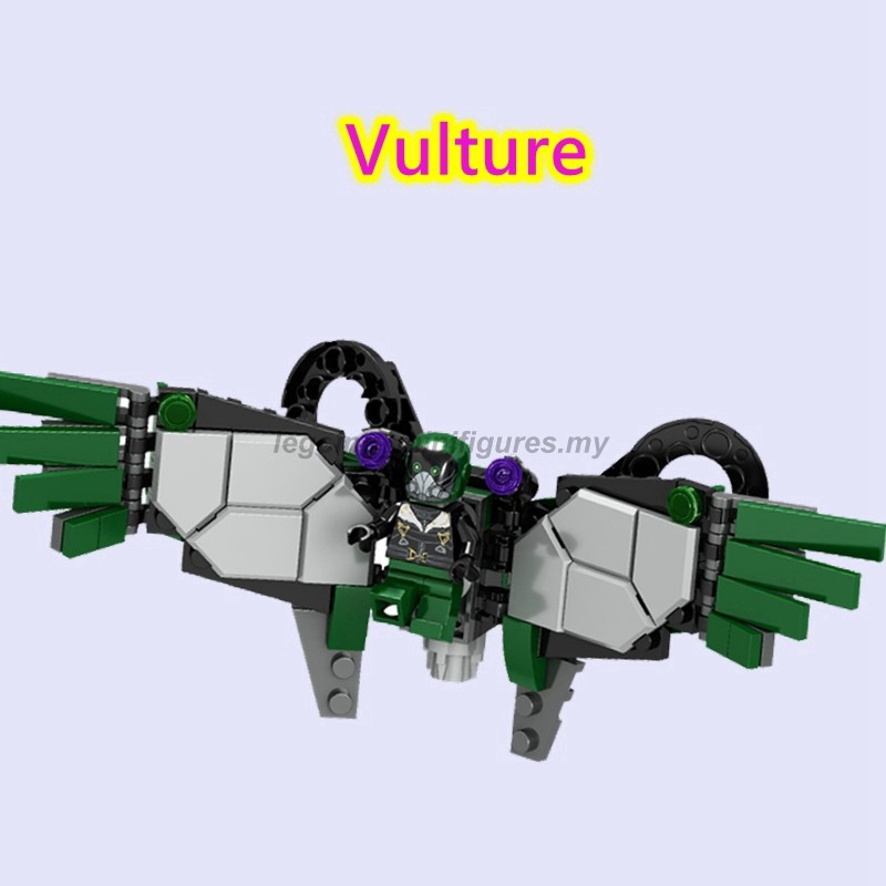 ของเล่นตัวต่อฟิกเกอร์-leging-minifigures-endgame-spiderman-far-from-home-punisher-vulture-sandman-สําหรับเด็ก