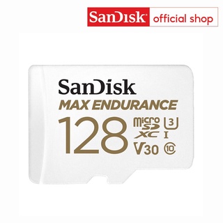 ภาพขนาดย่อของสินค้าSanDisk MAX ENDURANCE microSD Card, 128GB (SDSQQVR-128G-GN6IA)