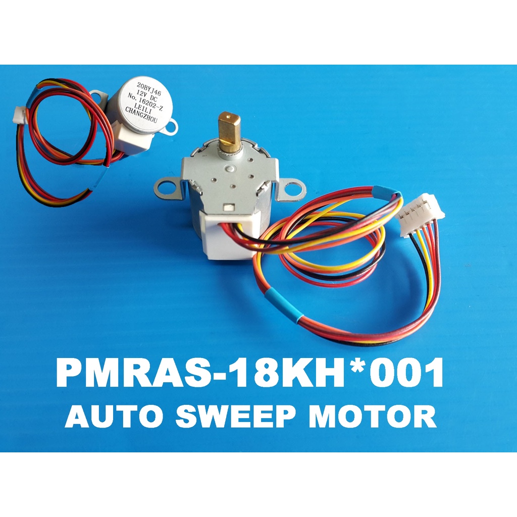 AUTO SWEEP MOTOR มอเตอร์ปรับทิศทางลม ยี่ห้อ Hitachi อะไหล่แท้ พาร์ท