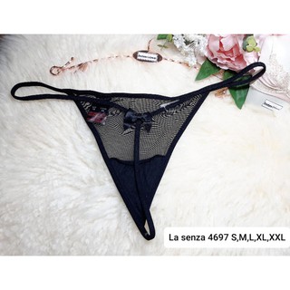 L@ senza size XS,S,M,L,XL ชุดชั้นใน/กางเกงชั้นใน จีสตริง(G-string) 4697