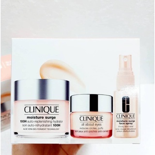 ส่งฟรี เซ็ตรุ่นใหม่สุดคุ้ม Clinique Moisture Surge Deep hydration for an endlessly dewy glow OCT02