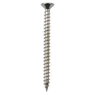 CHIPBOARD SCREW 7X2" TF 25EA สกรูชิพบอร์ด F PANSIAM 7X2" 25 ตัว สกรู, น๊อตและแหวน อุปกรณ์ยึดติด เครื่องมือช่างและฮาร์ดแว