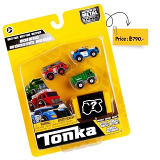 TONKA MICRO METALS MULTIPACK 4 PACK CITY FLEET