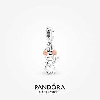 Pandora charm Disney Pixar Remy Dangle ของขวัญวันหยุด สําหรับผู้หญิง p804