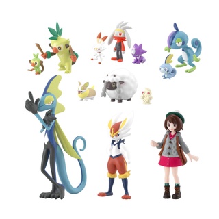 ส่งตรงจากญี่ปุ่น จ้าา Pokemon Scale World Galar Region (12 Pieces) Candy Toy, Gum (Pokemon)