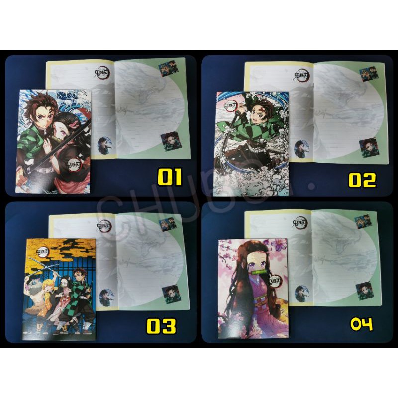 พร้อมส่ง-สมุดปกทันจิโร่-มีลายด้วยนะ-จากเรื่องดาบพิฆาตอสูร