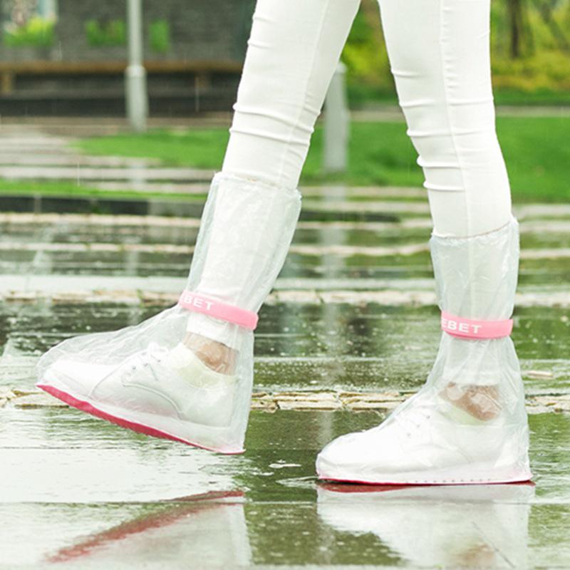 สินค้า รองเท้ากันฝน รองเท้ากันฝนพีวีซีกันลื่น ถุงคลุมรองเท้ากันน้ำ รองเท้ากันน้ำ ชั้นกันน้ำ