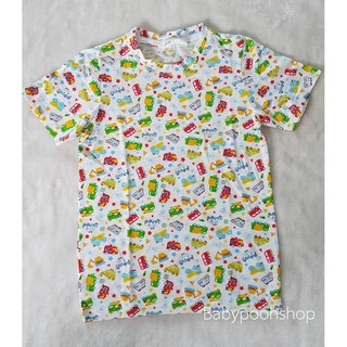 เสื้อยืด ลายรถ เนื้อผ้าบางใส่สบาย size : 4-6y / 6-8y / 8-10y