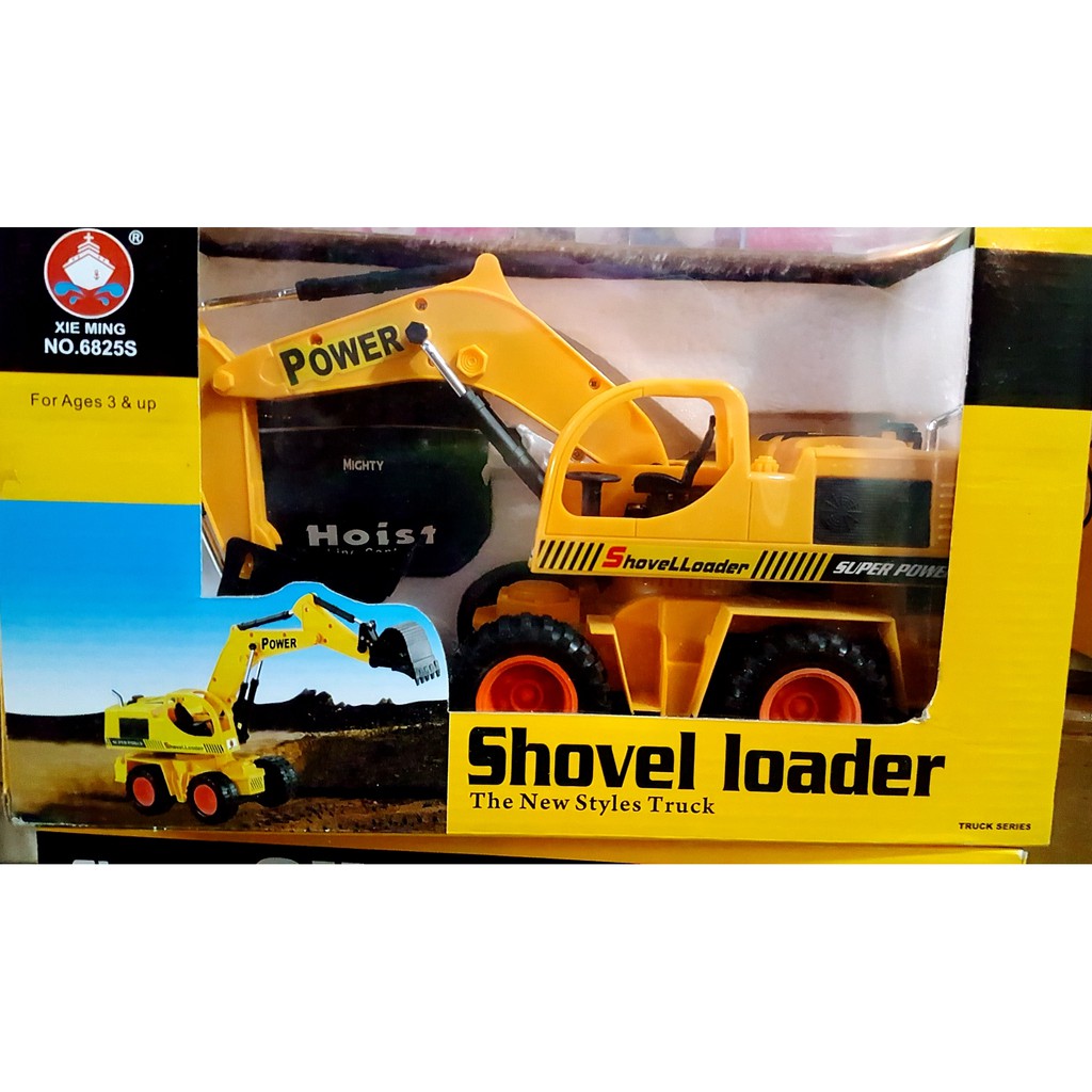 firstbuy-ของเล่นรถบังคับ-รถบังคับแม็คโคร-shovel-loader-ตักดิน