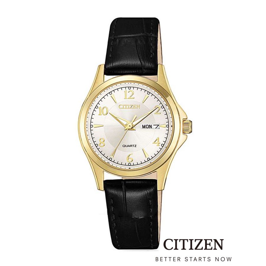 citizen-eq0593-26a-leather-lady-watch-quartz-นาฬิกาผู้หญิงระบบถ่าน