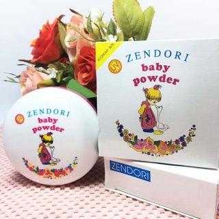สินค้า Zendori Baby Powder แป้งเด็กอัดแข็ง เซนโดริ เบบี้ แป้งเซนโดริ เบบี้ พาวเดอร์