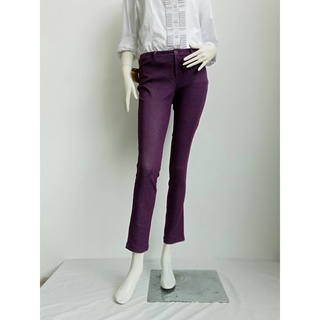 Stephanie Pants : กางเกงขายาวสีม่วง  (OWP65VI)