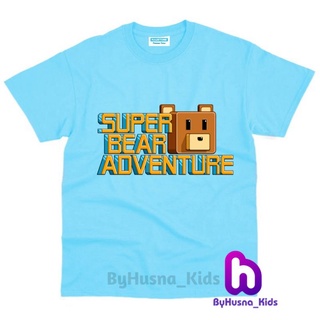 เสื้อยืด พิมพ์ลาย SUPER BEAR ADVENTURE GAME SUPER BEAR ADVENTURE พรีเมี่ยม สําหรับเด็กวัยหัดเดิน