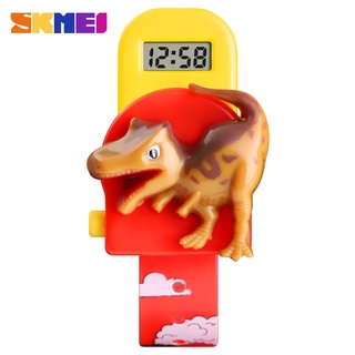 SKMEI Interesting Kids Watches Fashion Children Watch Creative Dinosaur Model Boys and girls Love montre enfan