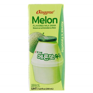 ภาพขนาดย่อของภาพหน้าปกสินค้าพร้อมส่ง​ 바닐라맛우 นมเกาหลีรสผลไม้ Binggrae Flavored Milk Drink 200ml จากร้าน pennees. บน Shopee ภาพที่ 3