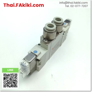 พร้อมส่ง,(C)Used, SY7220-5L-C8 Solenoid Valve ,โซลินอยด์วาล์ว สเปค DC24V Rc1/4 ,SMC (66-001-760)