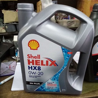 Shell​0w20​ eco car สังเคราะห์​100%