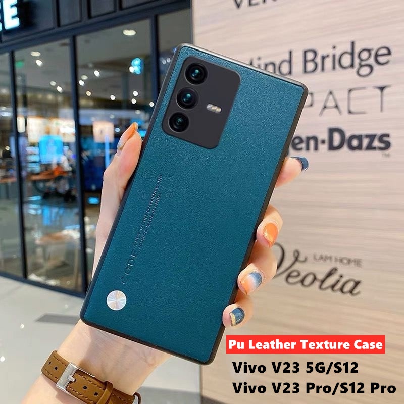 เคสโทรศัพท์มือถือหนัง-ซิลิโคน-บางมาก-กันกระแทก-สําหรับ-vivo-v23-pro-s12-pro-v23pro-y21t-y32-y33t