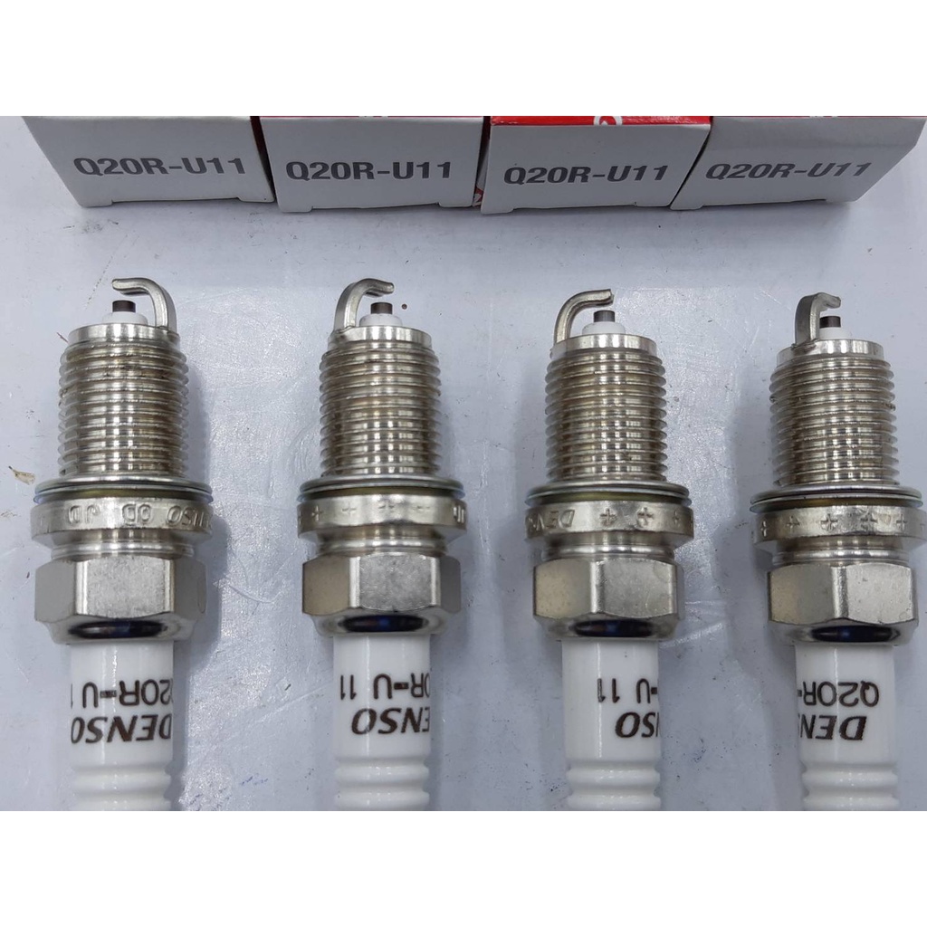 หัวเทียน-q20r-u11-สำหรับรถ-toyota-corolla-ae-101-ee-100-ae-111-ae-112-hi-torque-soluna-at-170-st-171-at-190-st-191