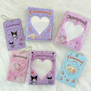 Sanrio อัลบั้มรูป 3 นิ้ว ที่ใส่การ์ดโลโม่ โฟโต้การ์ด เก็บหนังสือ การ์ด เคส